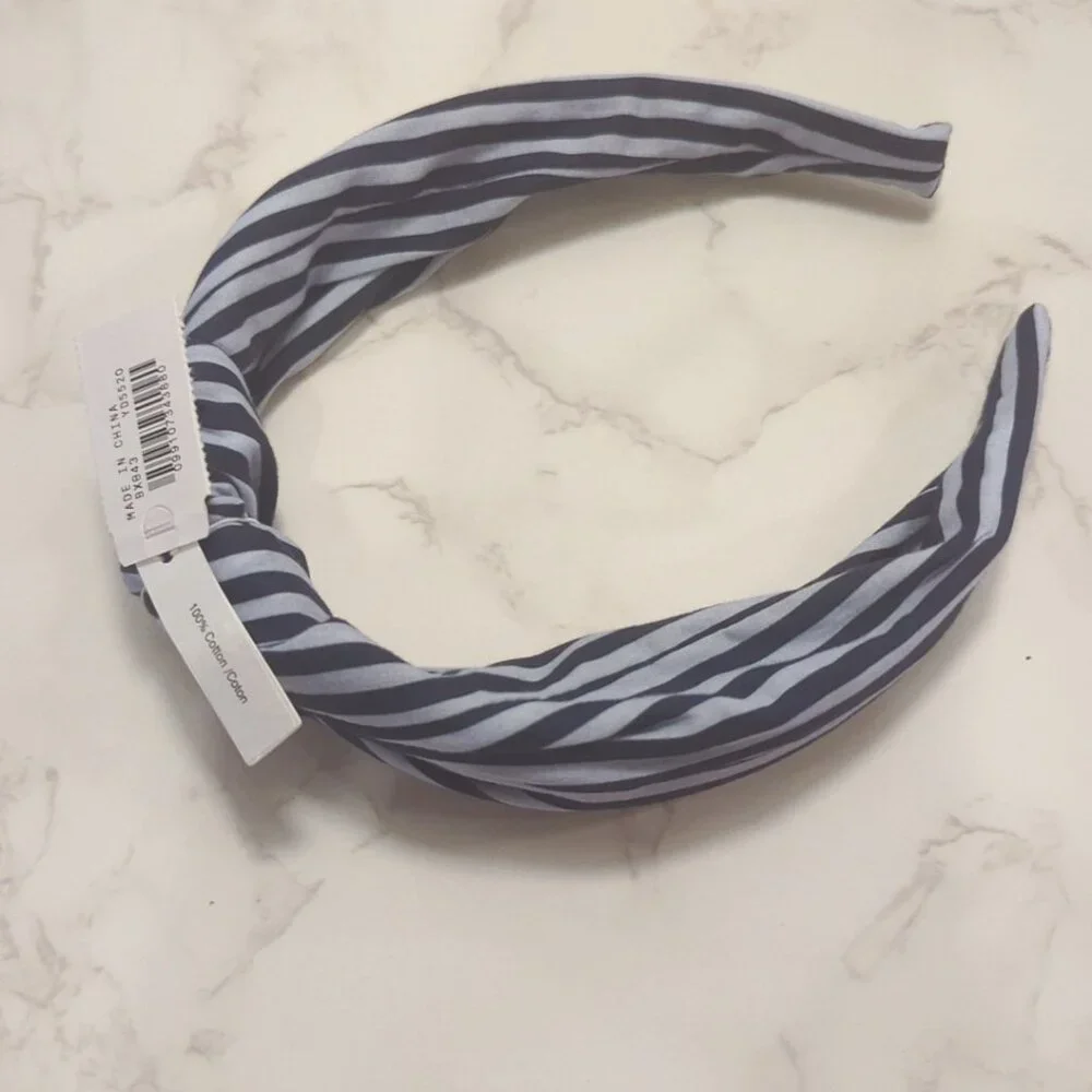 J.Crew Knot Headband in Print